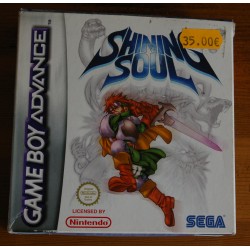 Juego de Game Boy Advance  SHINING SOUL   Usado, con manual  Caja en buen estado  Pal españa