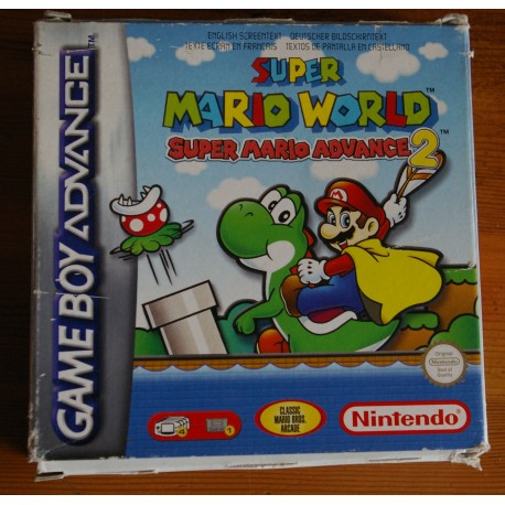 Juego de game boy advance  SUPER MARIO WORLD 2