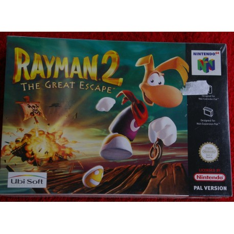 comprar   RAYMAN 2 THE GREAT ESCAPE  nintendo 64