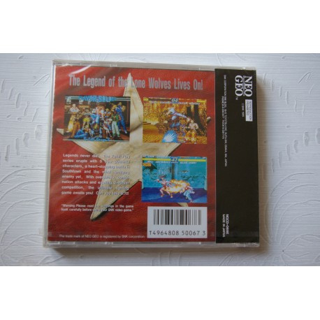 FATAL FURY 3 NEO GEO MVS CART 100% ORIGINAL SNK